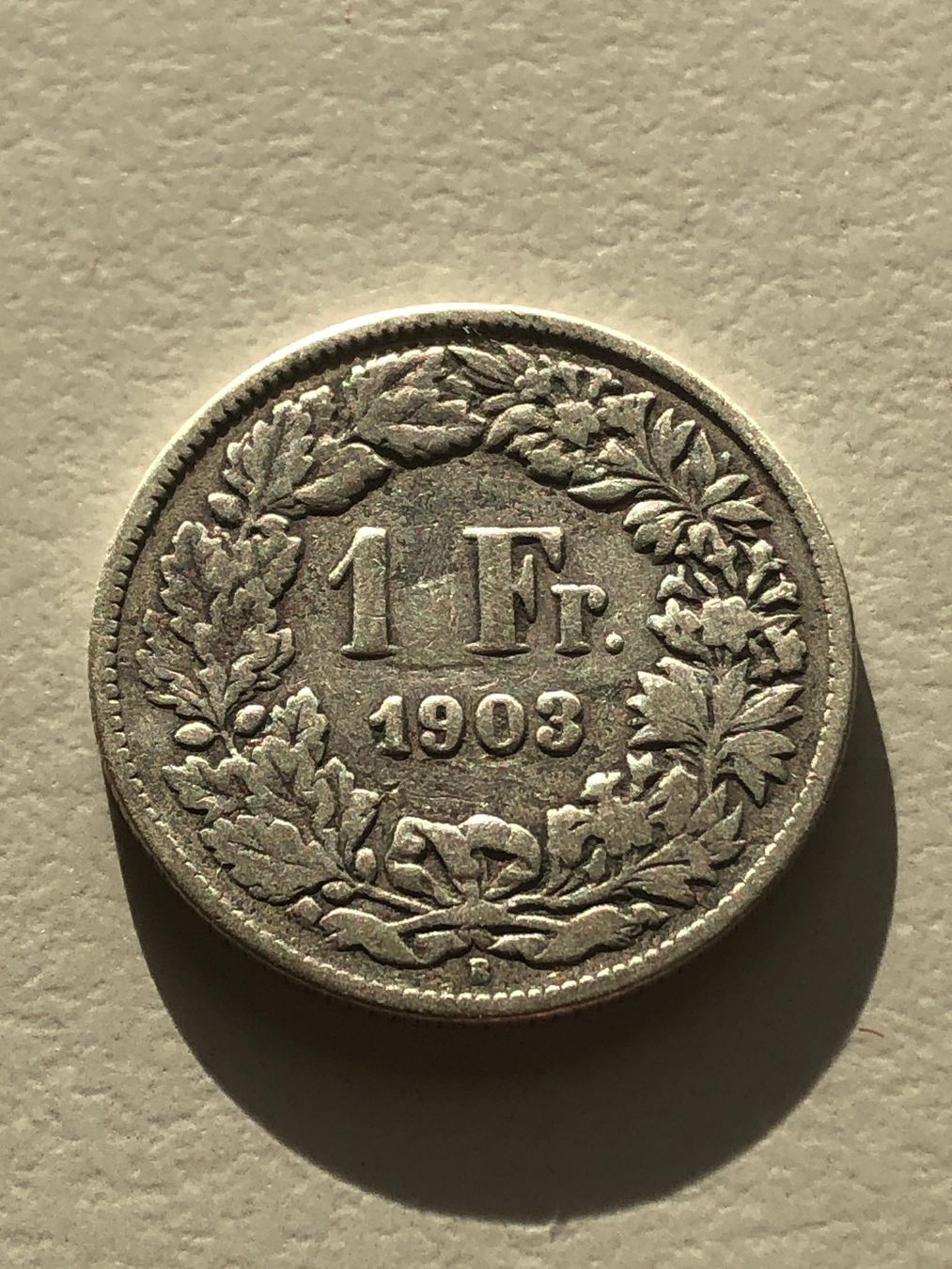 Toutes les monnaies: 1 Fr. 1903 – D'occasion à Schötz par Odpa