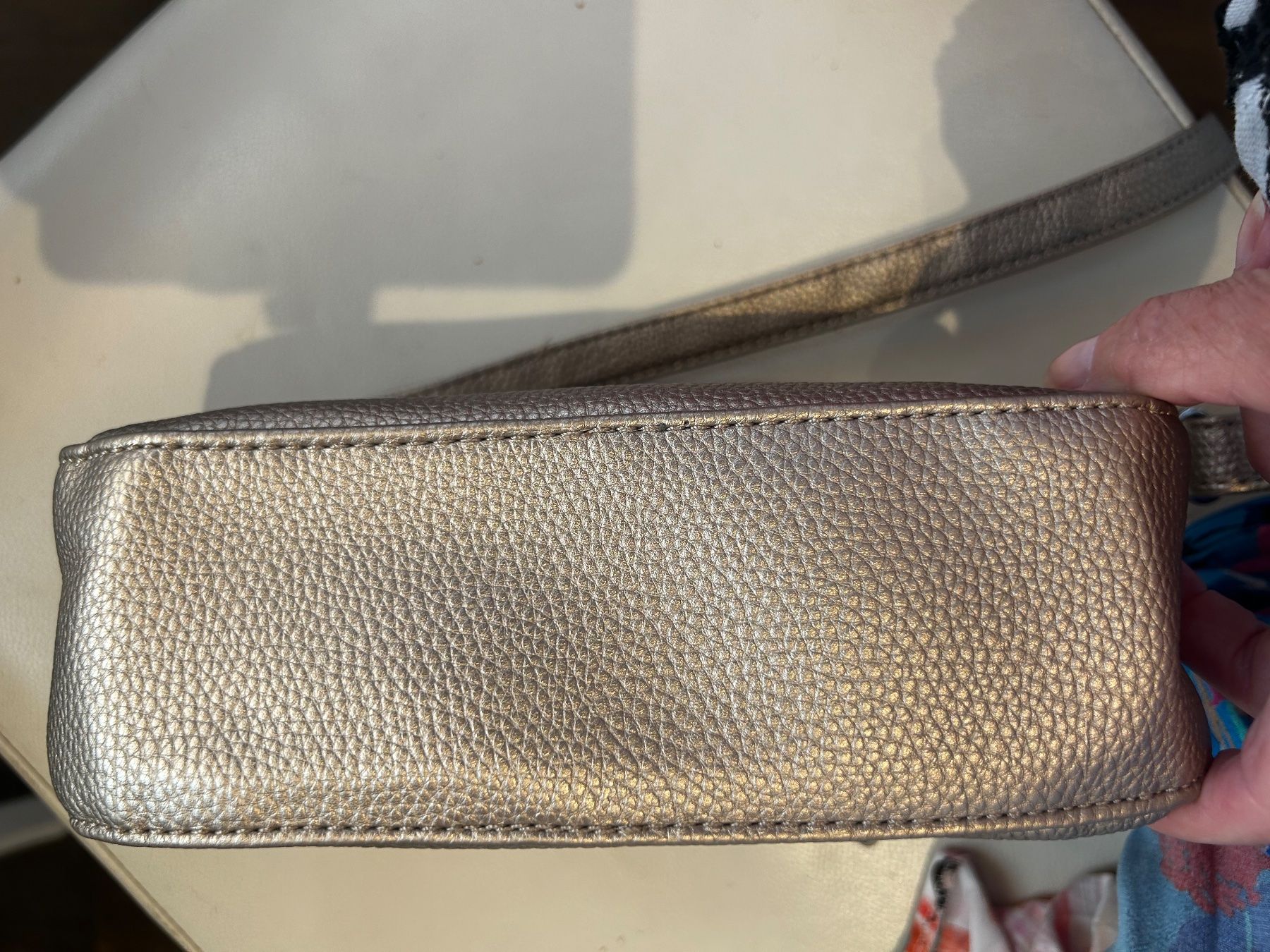 Gabor Borse da donna: Gabor  Schultertasche in beige gold – Usato da Scherz venduto da Mandarine8 1