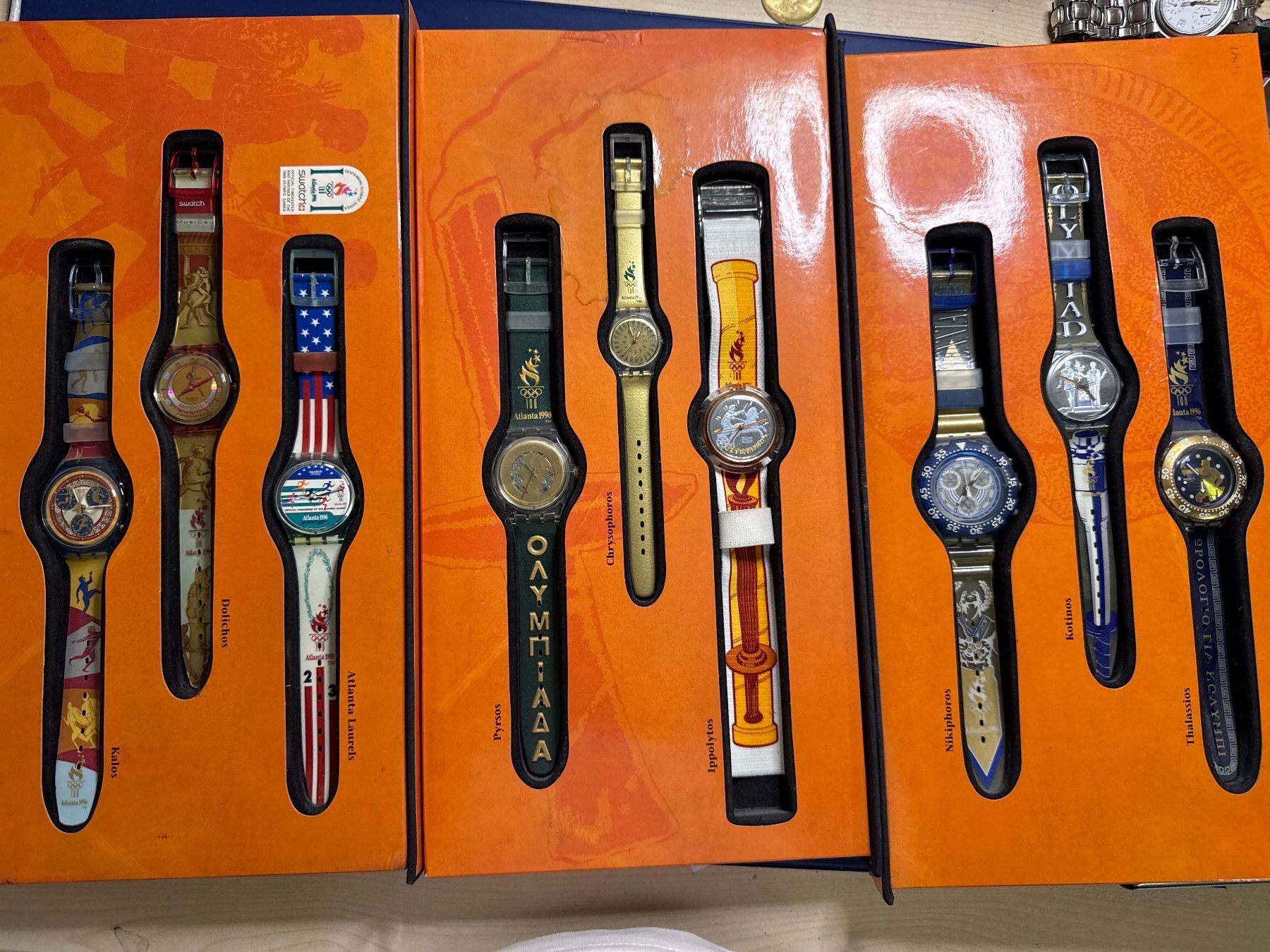 Swatch Uhren: Swatch Atlanta 1996 – Neu (gemäss Beschreibung) aus Pfeffingen von Allhandelklgwatches