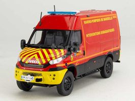 IVECO 4x4 Feuerwehr Plongeur Marins Marseille 2023 rot /gelb
