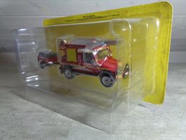 Hachette 1:43 Pompier UMM Alter avec remorque