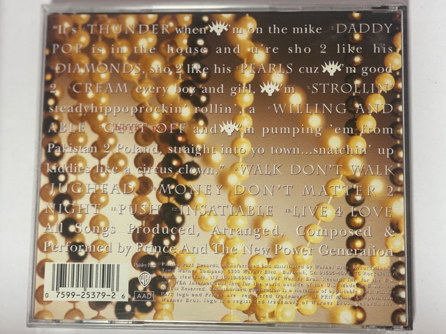 CDs: Prince - Diamonds and Pearls - Funk - Top – Gebraucht aus Muri b. Bern von AdidasCollector 1