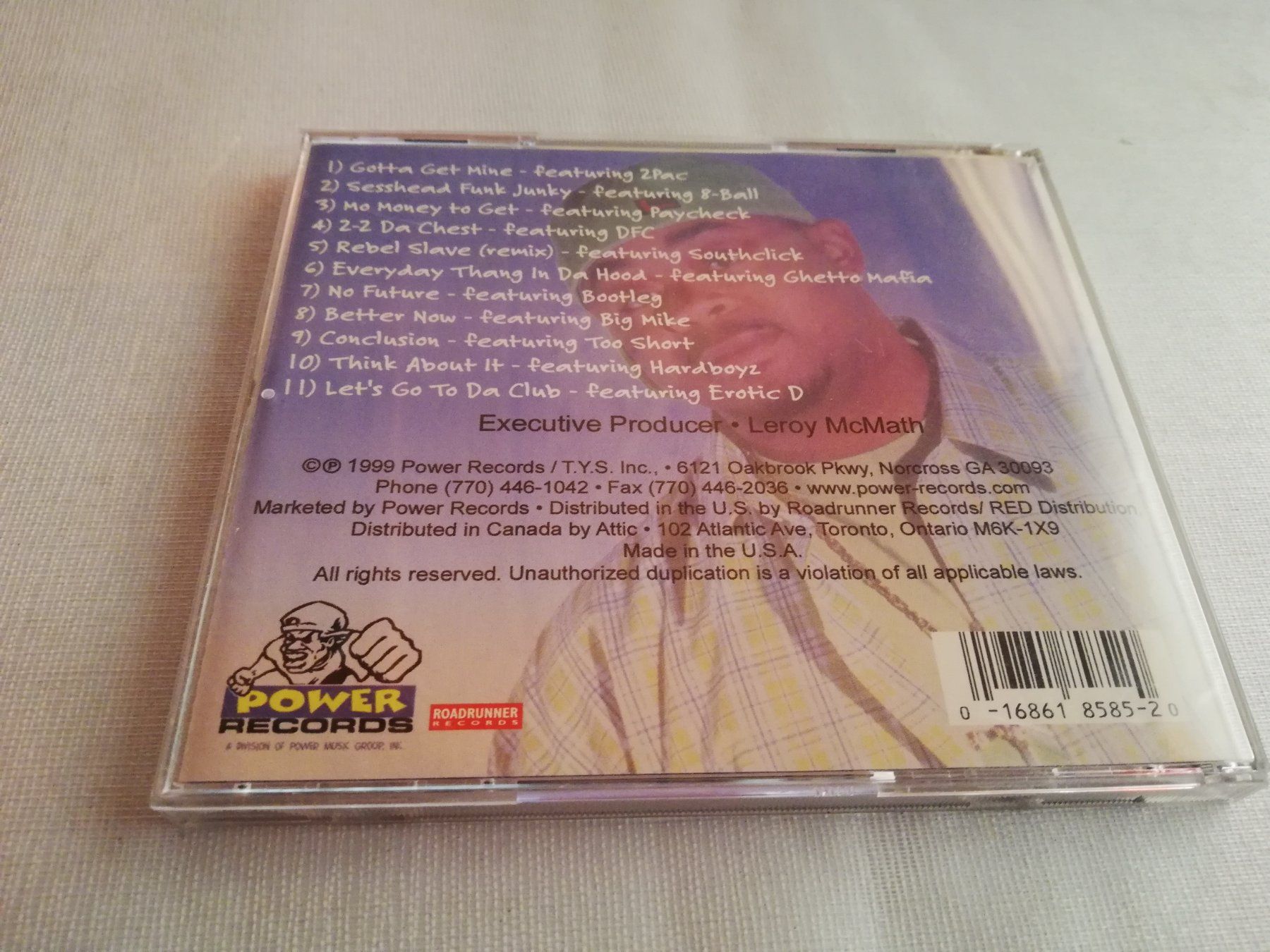 CD: MC BREED - 2 FOR THE SHOW – Usato da Bern venduto da Vinylsound.ch 1