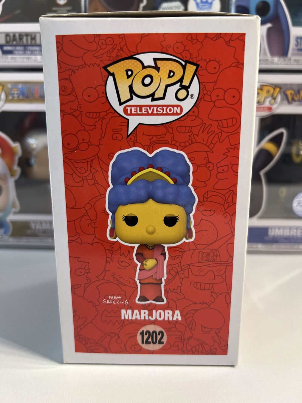 Funko Statuette: Funko POP! Television Les Simpsons Marjora – Nuovo e nell'imballaggio originale da Le Mouret venduto da perfectbijou 1