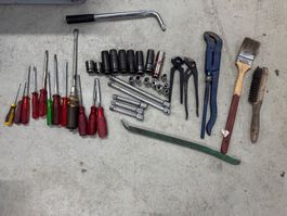 Werkzeug Konvolut Werkstatt Lot