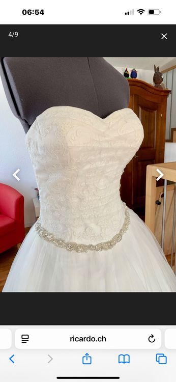 Vestiti: Brautkleid in 36 von Sweetheart – Nuovo (secondo la descrizione) da Schüpbach venduto da 2ndHandRose 3