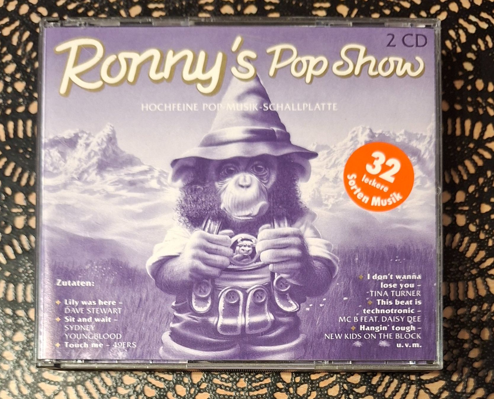 CD: Ronny's Pop Show 15, 2CD Hit Compilation Sampler 1990 – Usato da Amriswil venduto da Celini3
