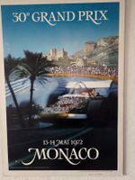 Formel 1 Poster Grand Prix Monaco 1972, 1974, 1976