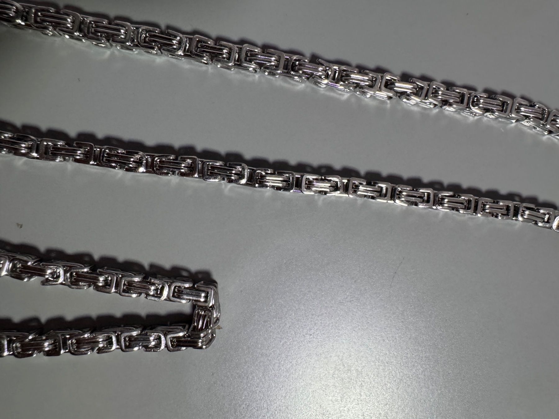 Ketten: Silberkette & Armband im Königsmuster – Neu (gemäss Beschreibung) aus Zunzgen von noa_wd92 1