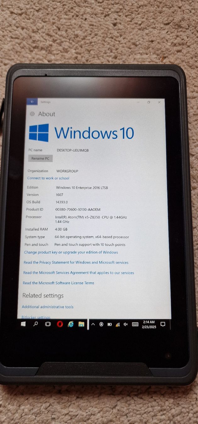 Tablet PC: Advantech AIM8i Industrial Tab mit Win 10 – Usato da Gerlafingen venduto da dulifuli 2