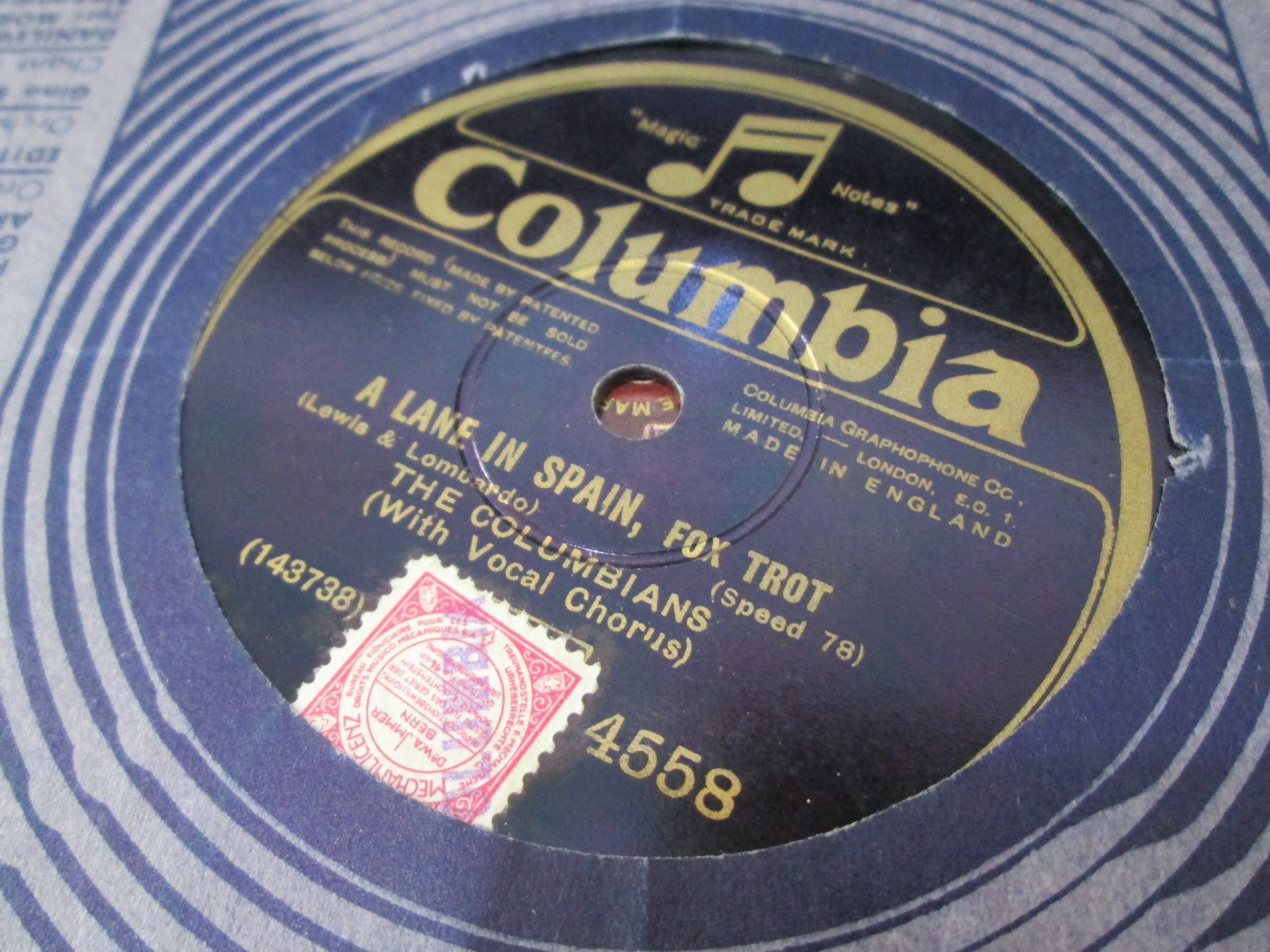 Schallplatten: DISQUES 78 TOURS – Gebraucht aus Lausanne von Leag 3