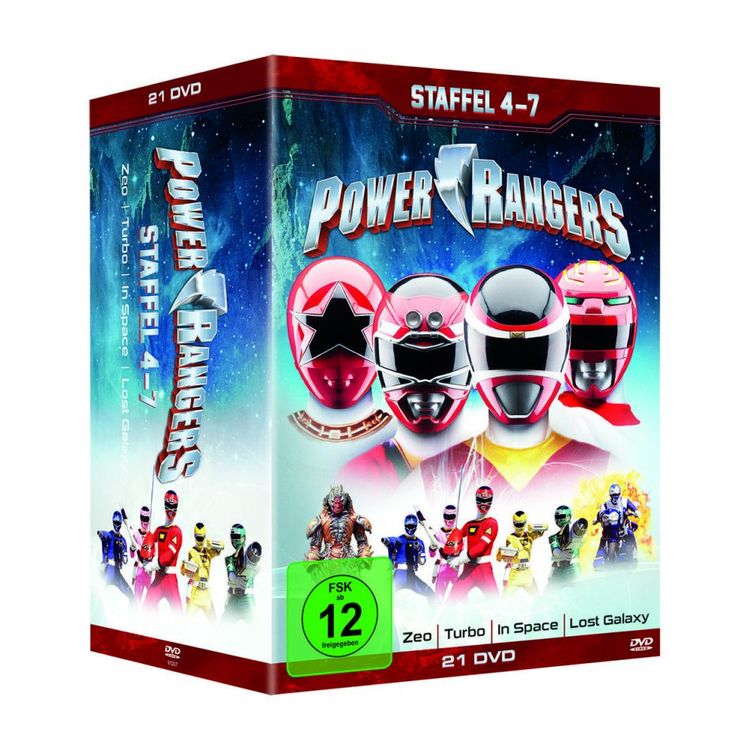 Power Rangers - Staffel 4-7 (21 DVDs) (Neu (gemäss Beschreibung)) in ...