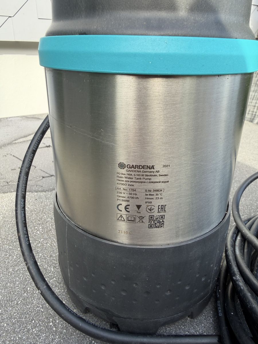 Gardena Pompe & Parti di ricambio: Wasserpumpe Gardena – Usato da Biel/Bienne venduto da ArturP 3
