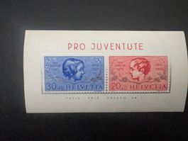 Pro Juventute Block 1937 **. (A615)