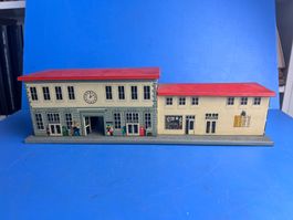 Güterbahnhof Bodenblech 40 x 11 cm. Bub west.Germany