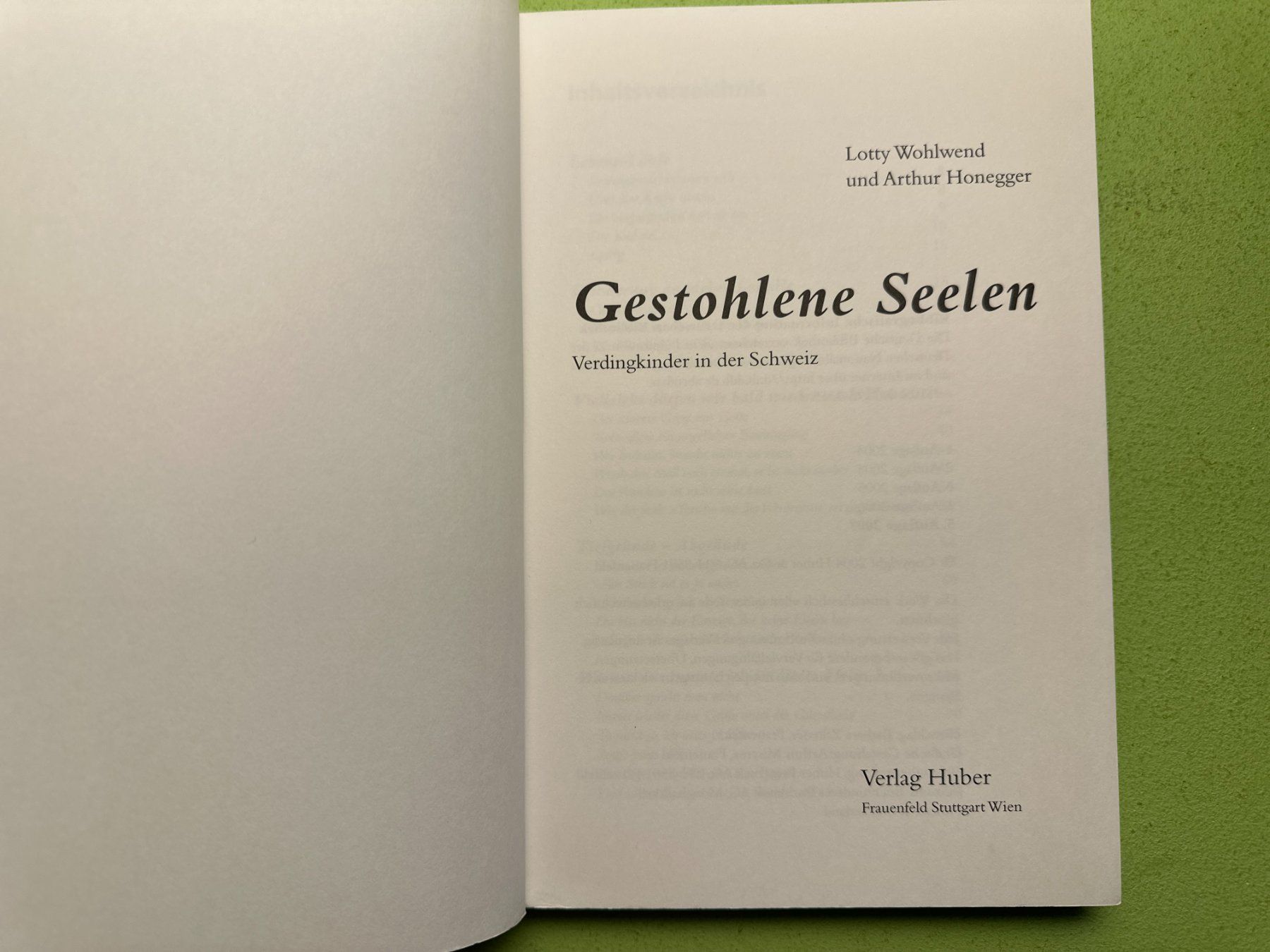 Libri: Lotty Wohlwend, Arthur Honegger: Gestohlene Seelen. – Usato da Zürich venduto da allp 1