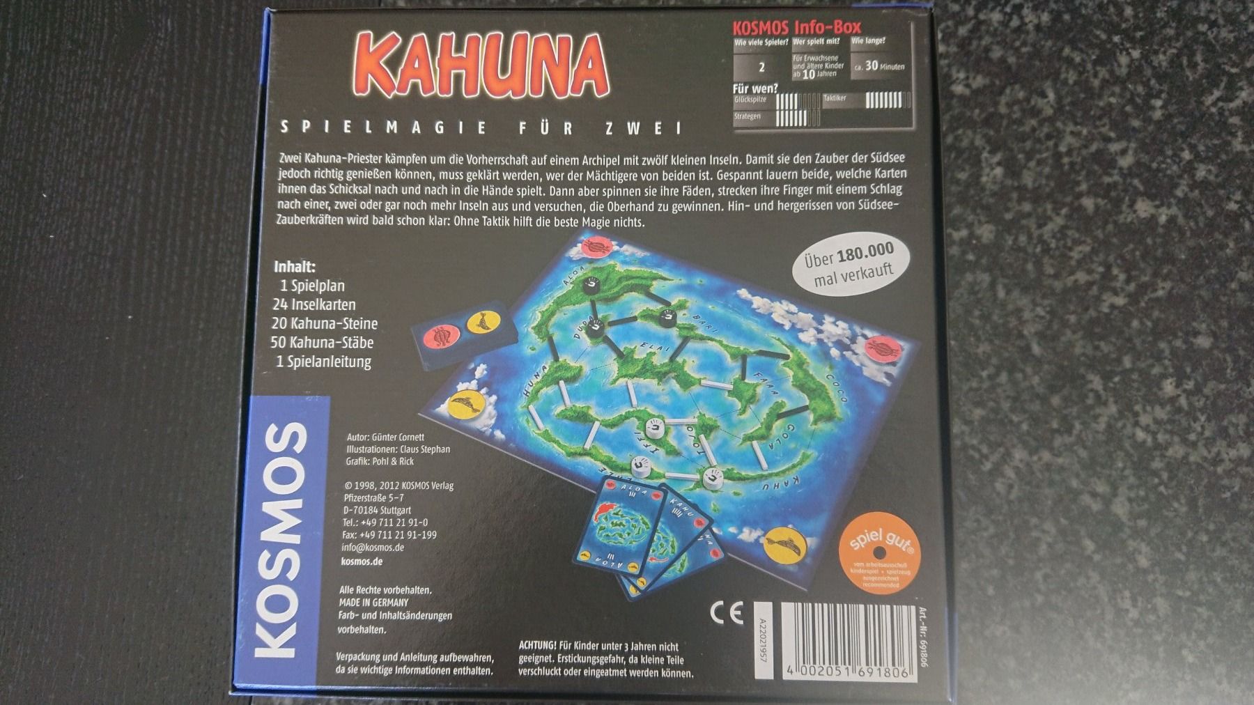 Spiele: Kahuna Brettspiel – Gebraucht aus Heimberg von  2