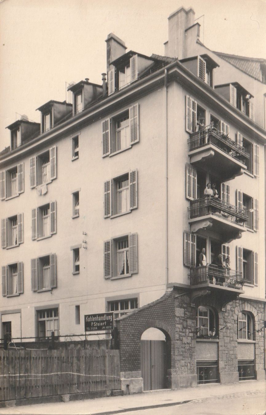 Cartoline postali: Kaiseraugst Kohlehandlung P. Steiert – Usato da Rorschacherberg venduto da fratovi2
