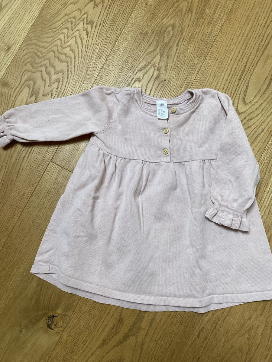 H&M Vestiti & Gonne: H&M Strickkleid, rosa, Grösse 86! – Usato da Hohentannen venduto da Hawaii29