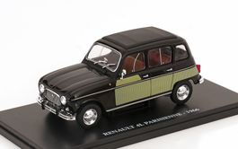 Renault 4 L Parisienne 1963-1964 schwarz / hellgrün    1:24