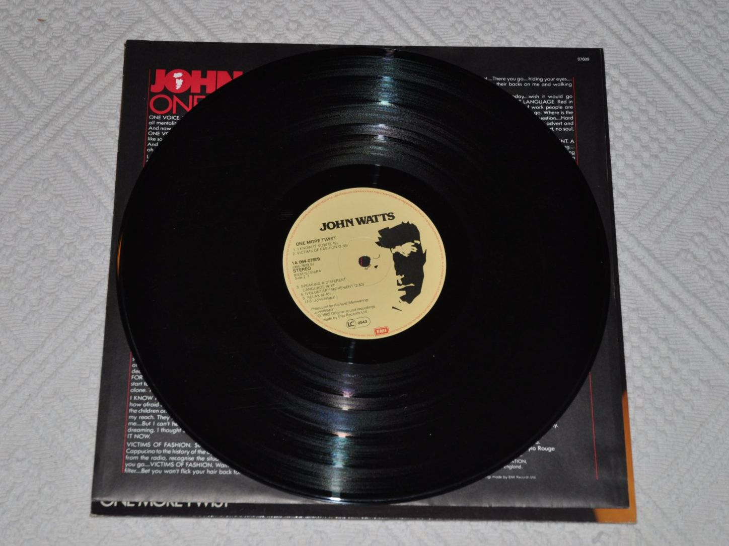 Schallplatten: LP John Watts - One More Twist – Gebraucht aus Boll von Theodora15 5