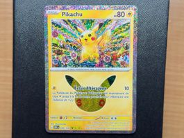 Pikachu (040/128) (18/30) - 30ᵉ Anniversaire - 30C FR