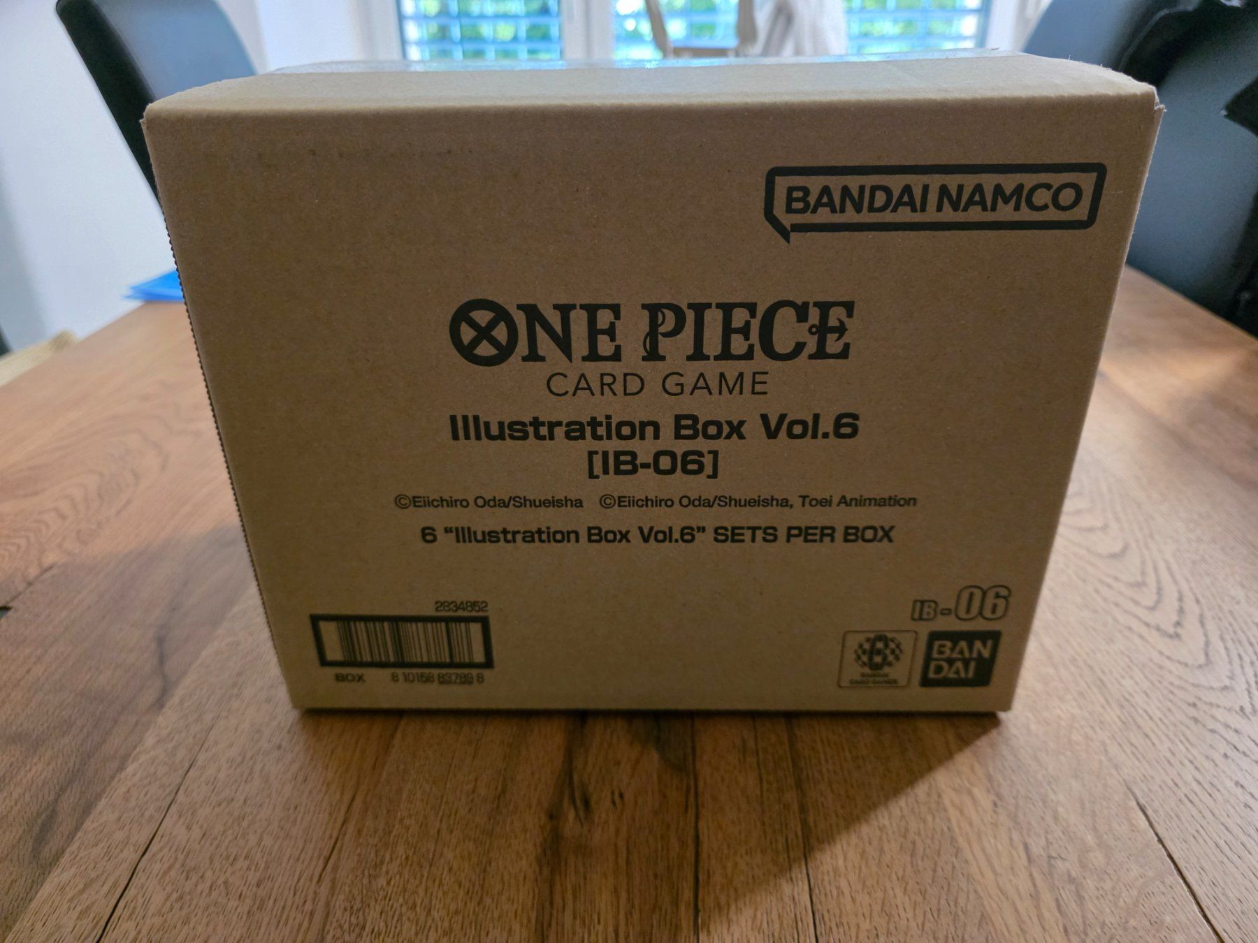 Bandai Carte collezionabili: One Piece Card Game Illustration Box Vol.6 Case Sealed – Nuovo e nell'imballaggio originale da Winterthur venduto da nadineM97