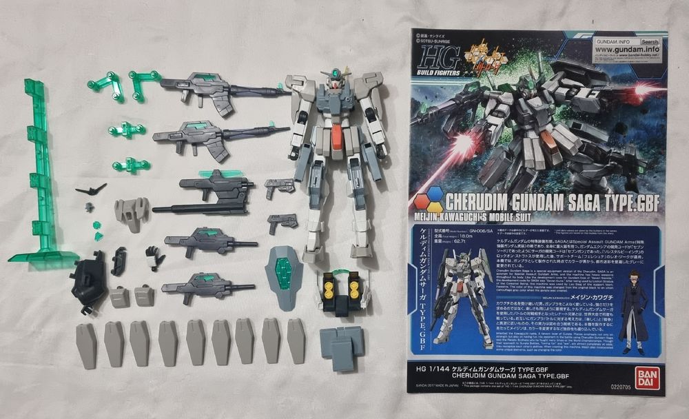 Cherudim Gundam Saga Type GBF HG 1/144 (Gebraucht) in Biel/Bienne für ...