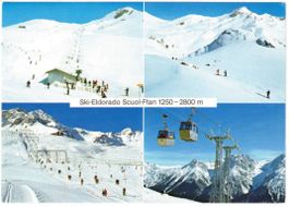 Scuol - 4 Bild AK