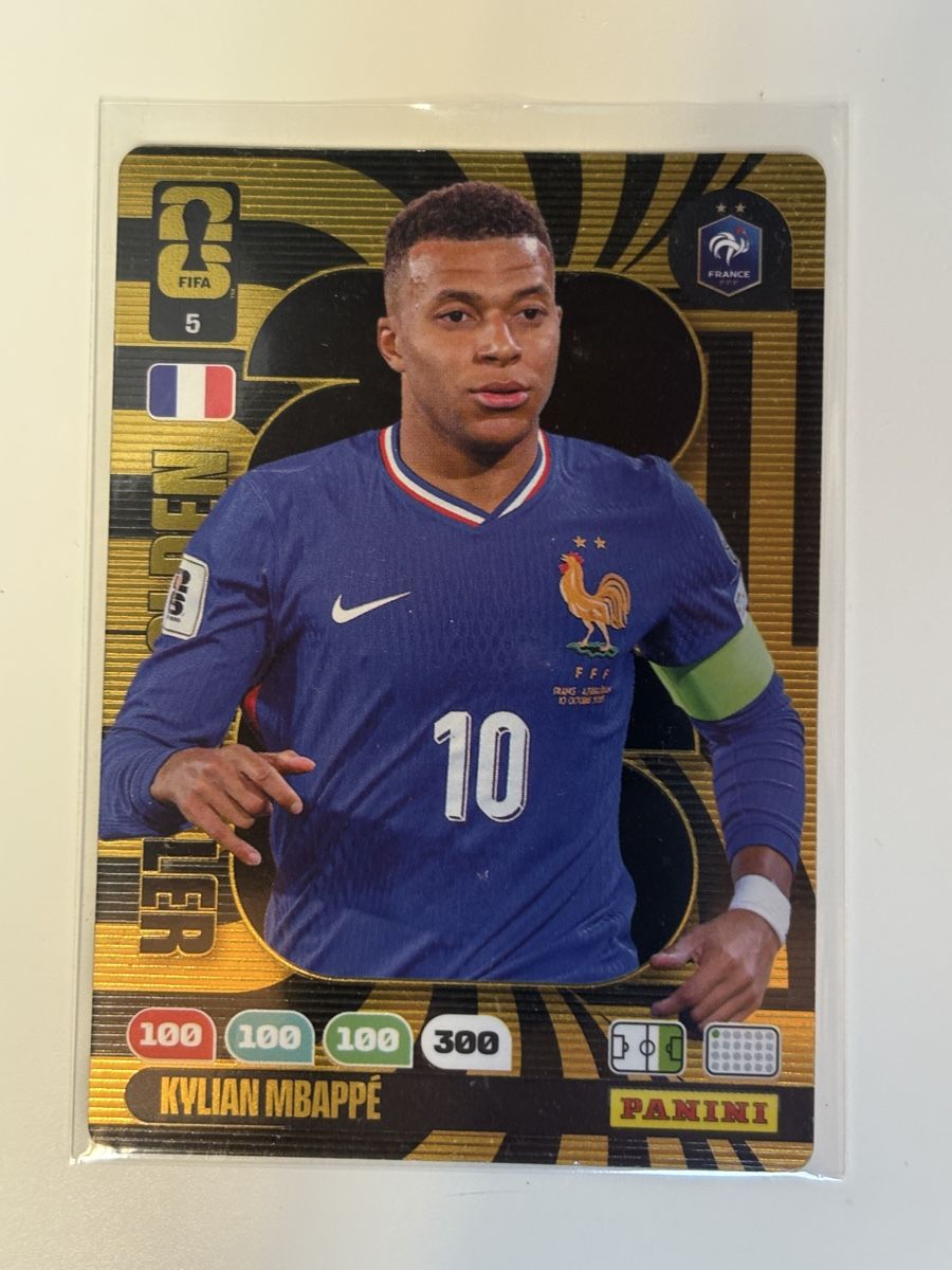 Panini Carte collezionabili: Panini Golden Baller Mbappé – Nuovo (secondo la descrizione) da Baden venduto da AlejandroA