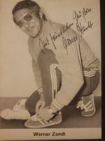 Werner Zandt - Leichtathletik - †2009 - handsigniert