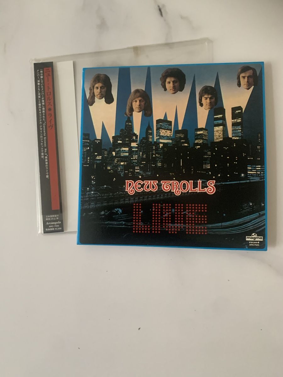 CD: New Trolls/ Live – Usato da lausanne venduto da Ccheche