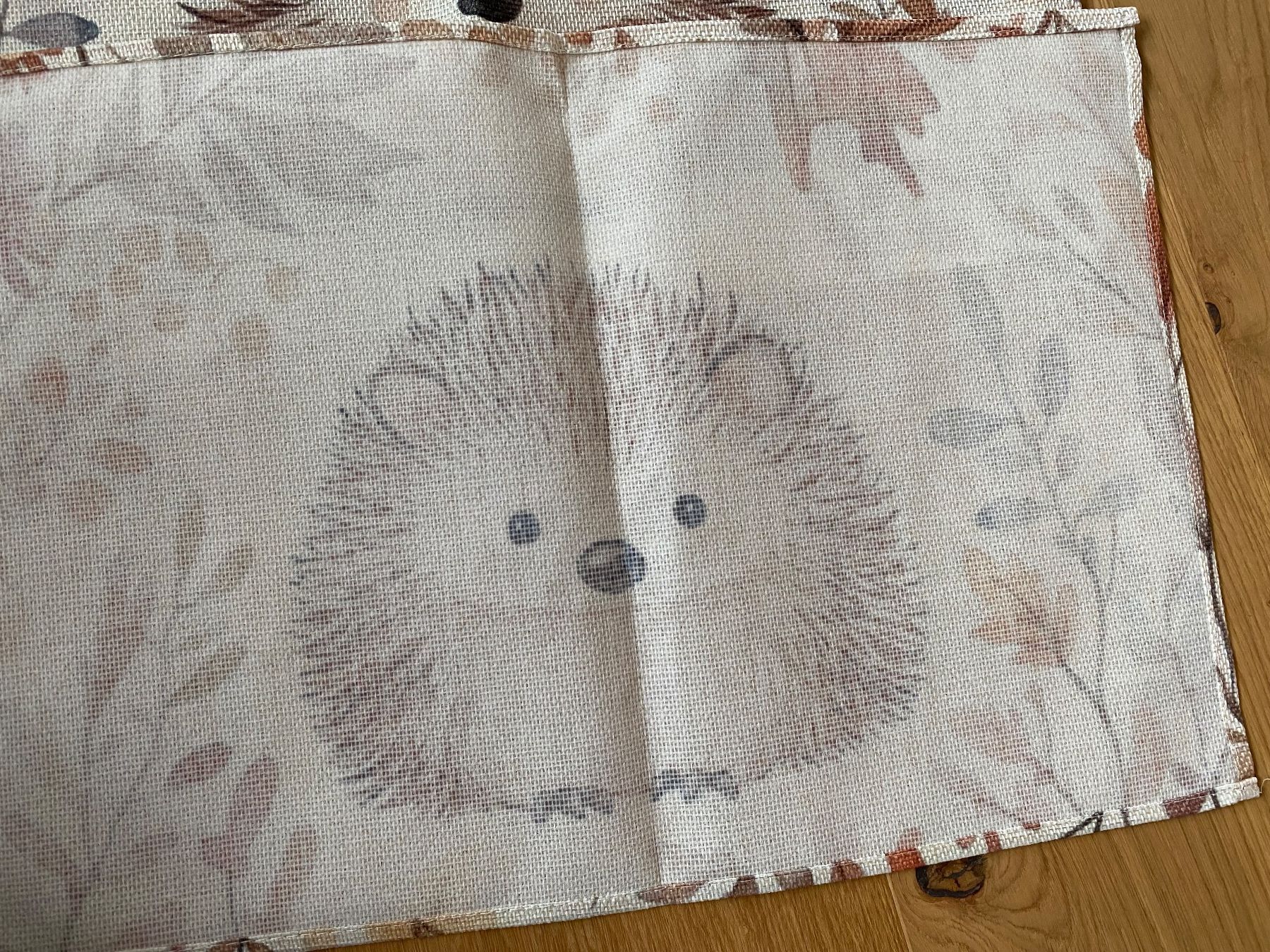 Set di tavolo e panche: 4x Tischset Igel Herbsz ca 45x30cm – Usato da Trachslau venduto da RetoM1982 4