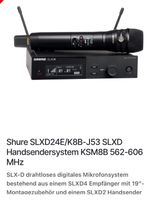 Neue Shure SLXD4 ksm8 mit 2 Jahre Garanti