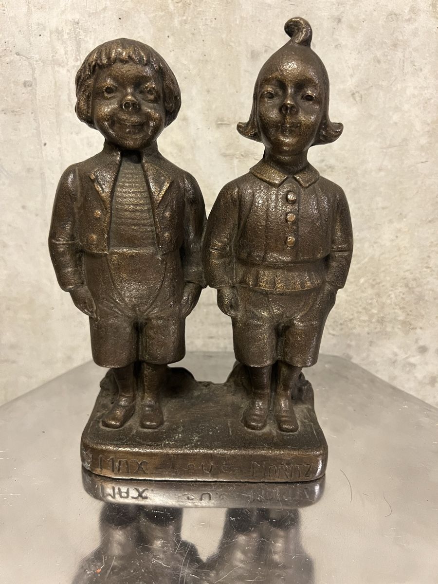 Sculture & Statue: Bronze Skulptur Kinder Max und Moritz gebraucht – Usato da Zürich venduto da Privat_13