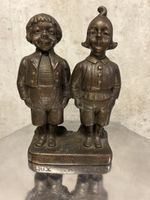 Bronze Skulptur Kinder Max und Moritz gebraucht