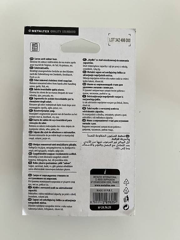 Portasapone: Edelstahlseife – Usato da Root venduto da misi04 1