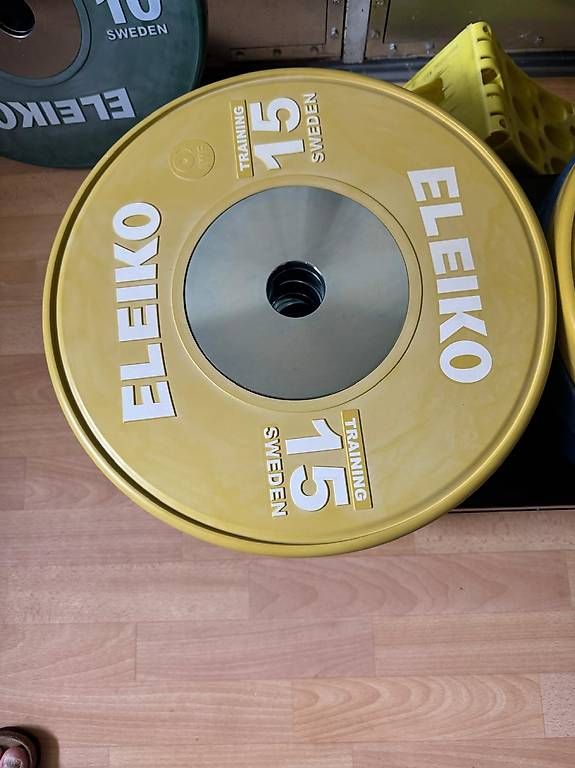 Manubri & Pesi: Hantelscheiben IWF Weightlifting ELEIKO – Usato da Effretikon venduto da ivo_btd6 2