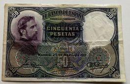 Spanien 50 Pesetas 1931