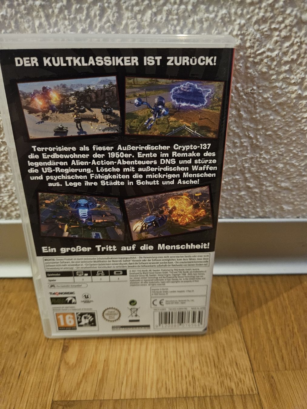 Nintendo Spiele: Destroy All Humans! Nintendo Switch - Top Zustand! – Gebraucht aus Wichtrach von Dalidali1990 1