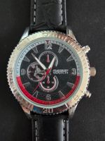 Montre Homme ATLAS FOR MEN Bracelet cuir noir occasion 43mm