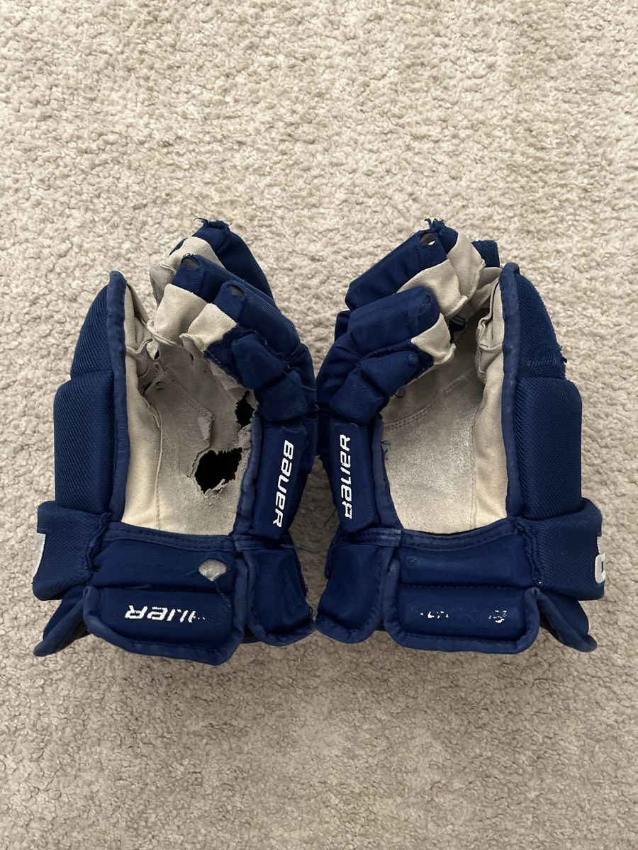 Bauer Handschuhe & Handstulpen: Bauer Eishockey Handschuhe Grösse 14" gebraucht – Gebraucht aus Wetzikon ZH von resellZO08 1