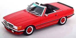 MERCEDES 500SL R107 AMG 1986 ROT, 1:18 OTTO