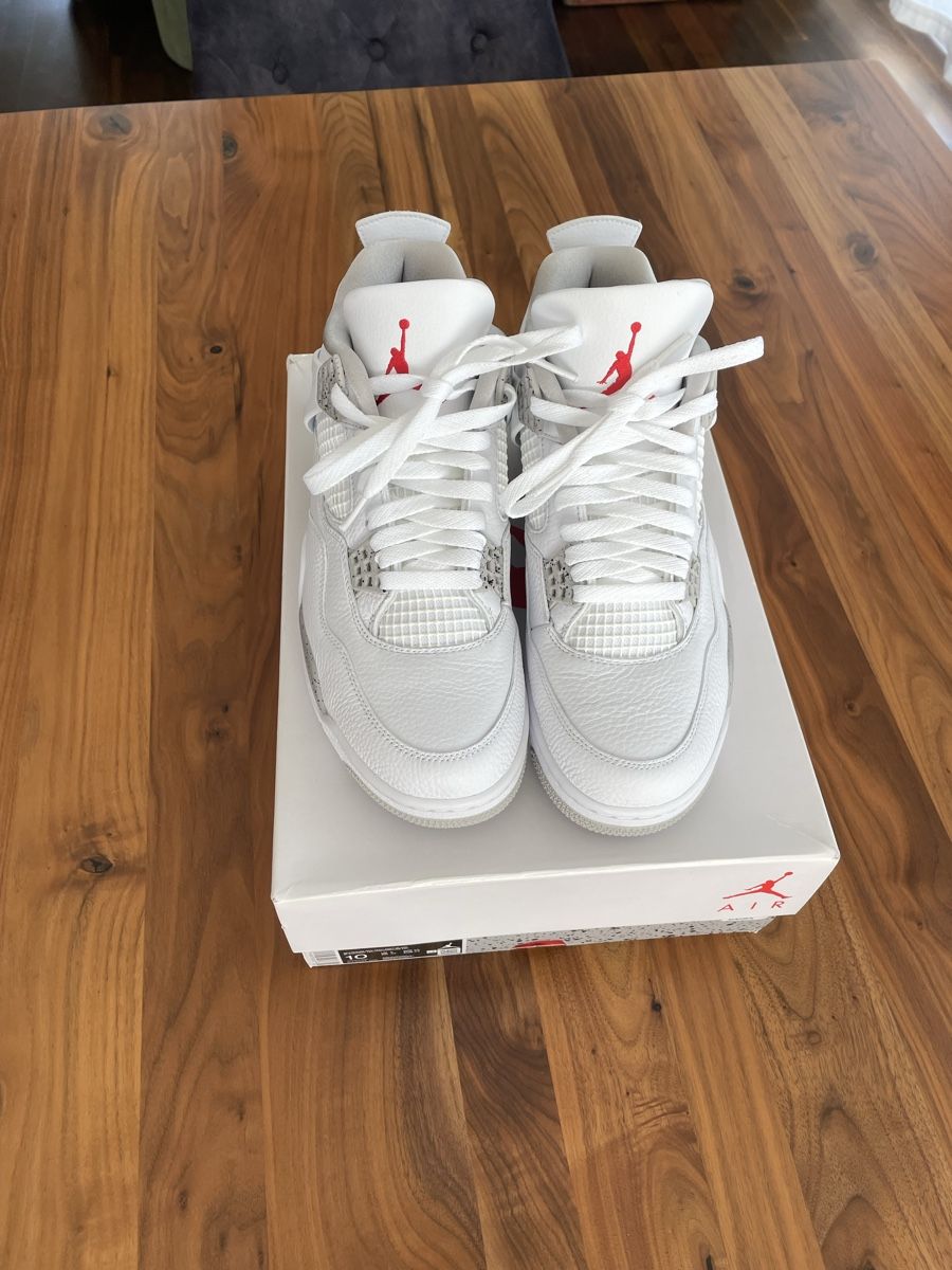 Jordan Scarpe da uomo: Air Jordan 4 Retro White Oreo – Nuovo e nell'imballaggio originale da Olten venduto da Mignano_Ghilardelli 1
