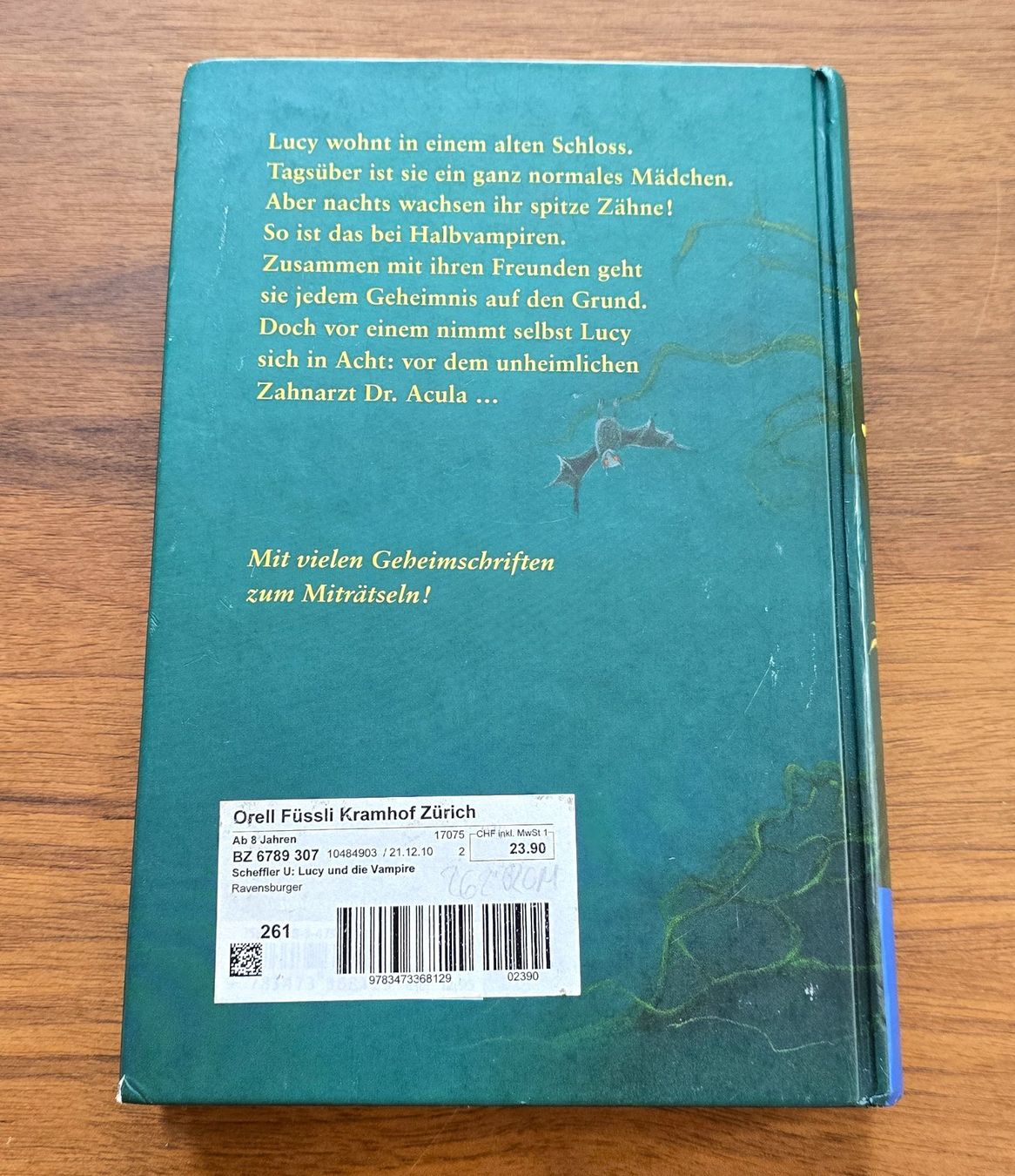 Bücher: Ursel Scheffler - Lucy und die Vampire – Gebraucht aus Kloten von xenia-ainex 1