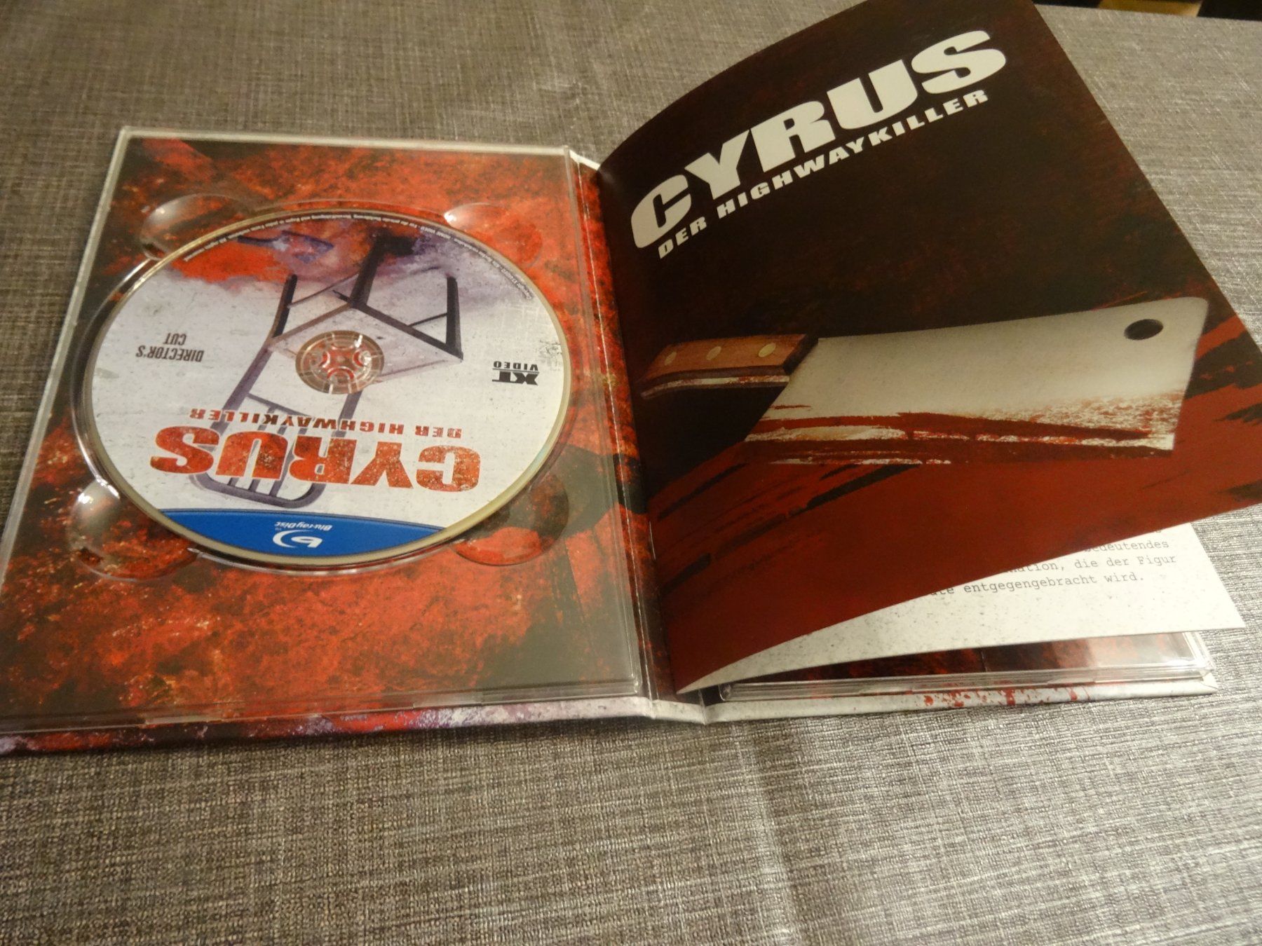 Tous les DVDs: Cyrus - Der Highwaykiller Director's Cut Mediabook – D'occasion à Olten par Disc-Verkauf 1