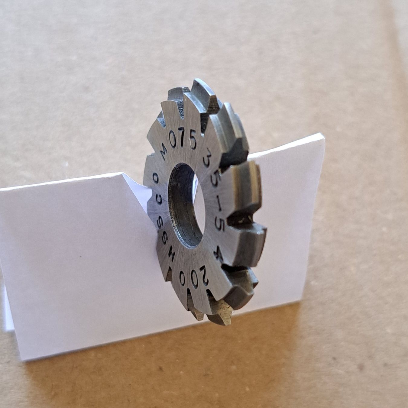 Alle Werkzeuge: Fraise à Engrenage Module 0.75 pour 35 à 54 dents – Gebraucht aus Le Noirmont von J-PhilippeG 1