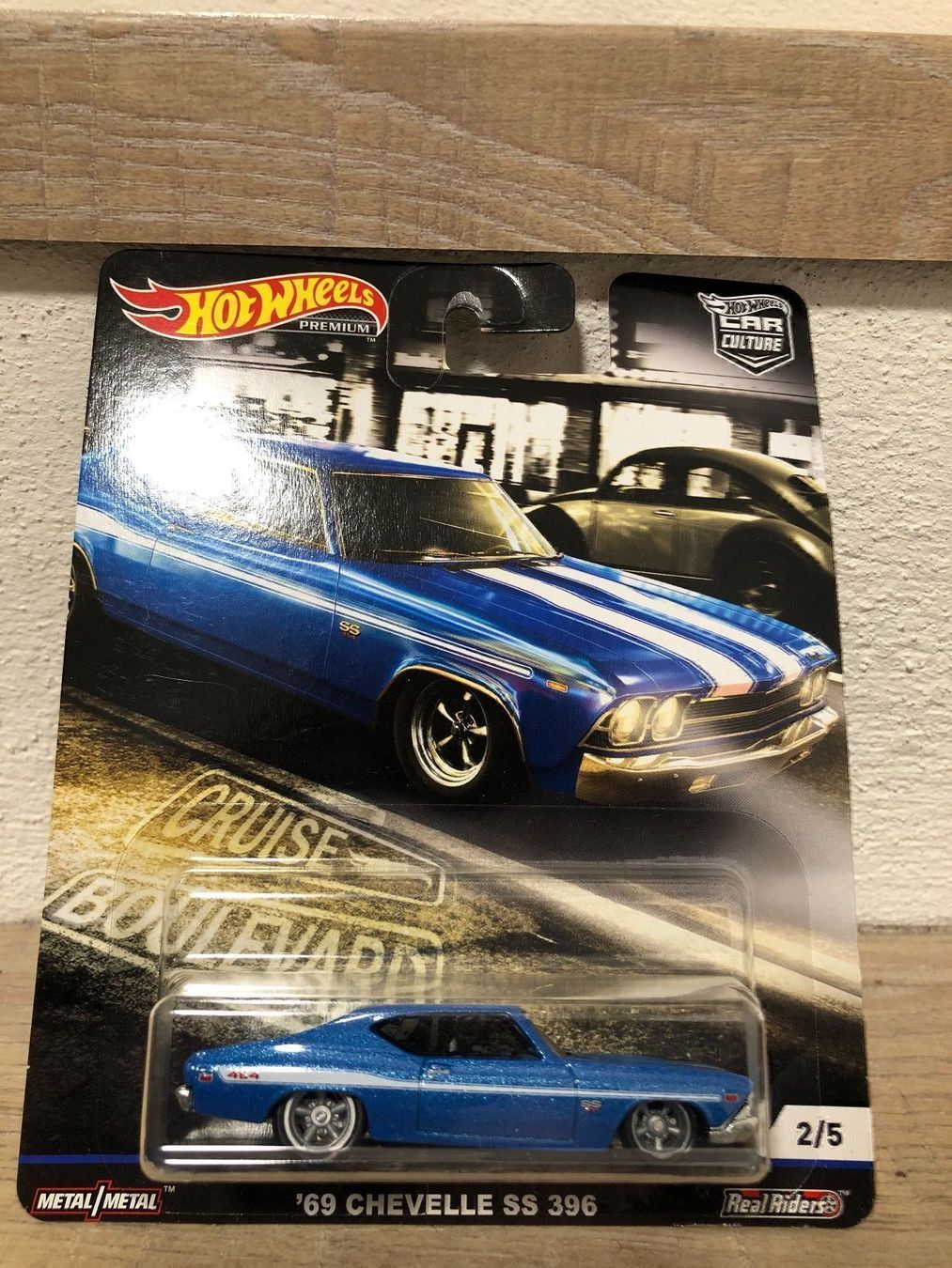 Hot Wheels Modellini d'auto: Chevrolet 1969 chevelle ss gm 396 – Nuovo e nell'imballaggio originale da Reinach AG venduto da rares75
