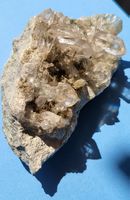 Bergkristall Quarz auf Gestein guter Zustand aus der Grimsel