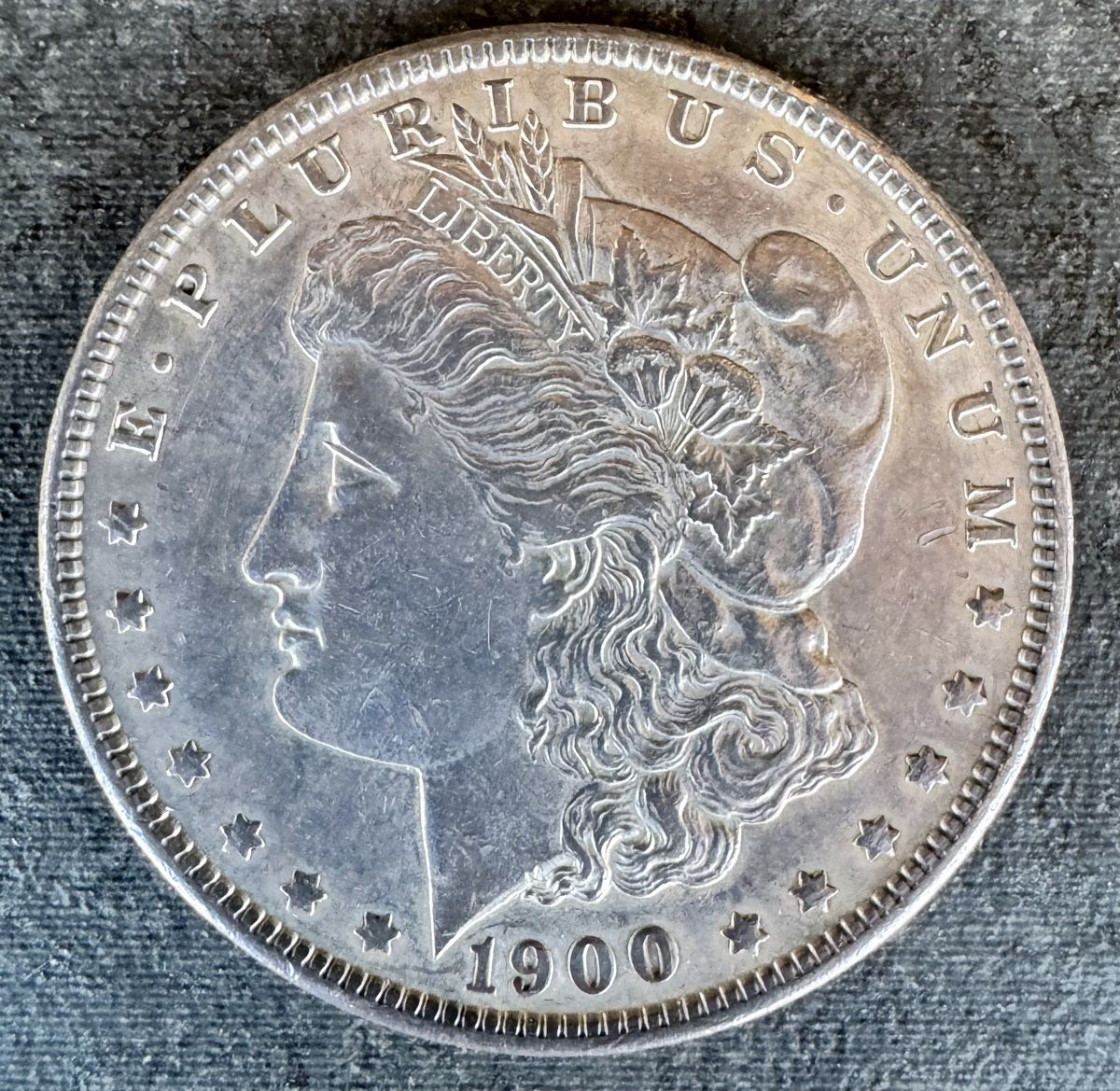 Alle Münzen: Morgan Dollar 1900 – Gebraucht aus Meilen von coins4sale